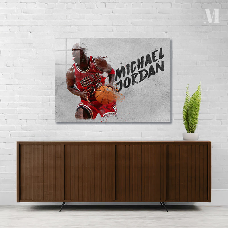 Michael Jordan Watercolor