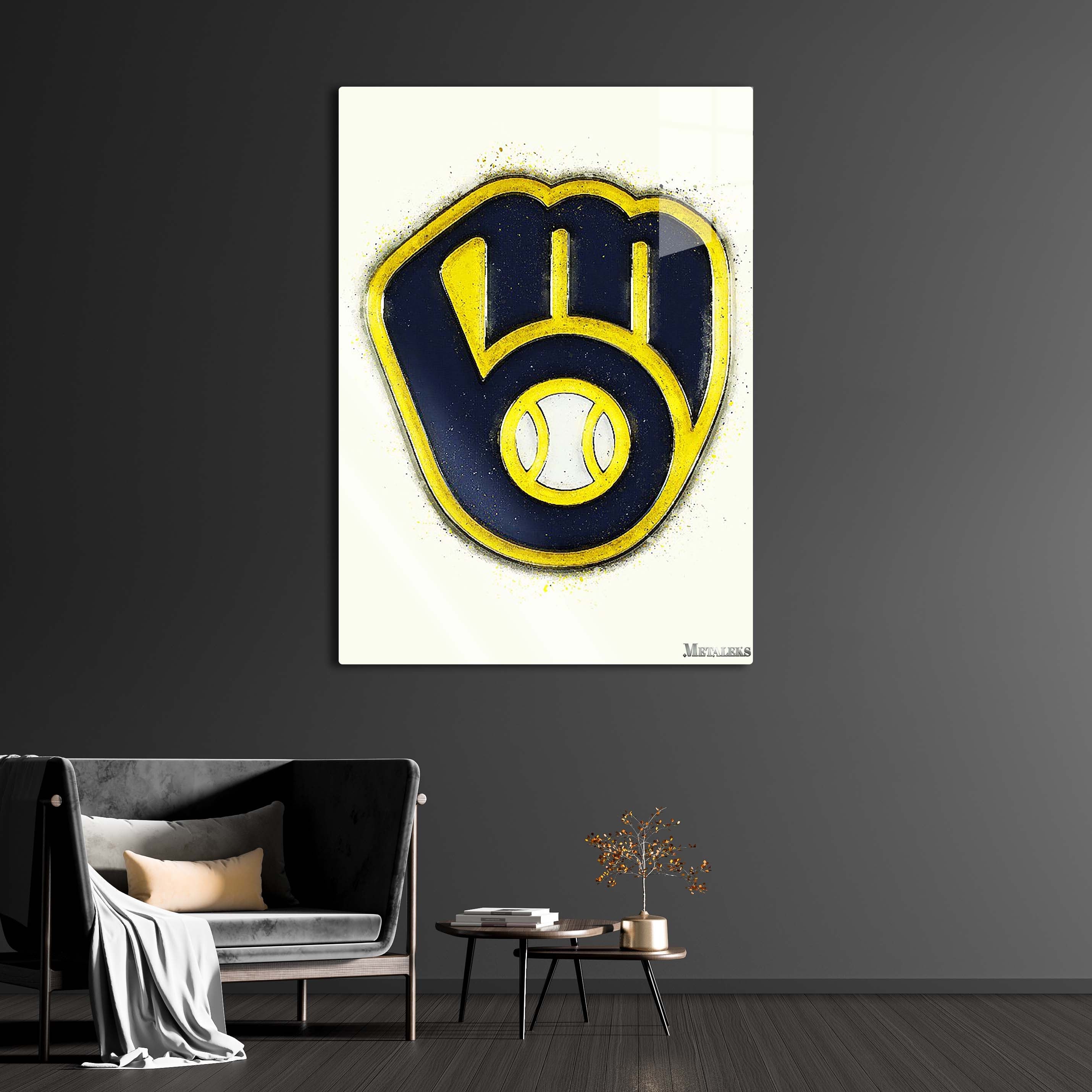 Milwaukee Brewers Watercolor