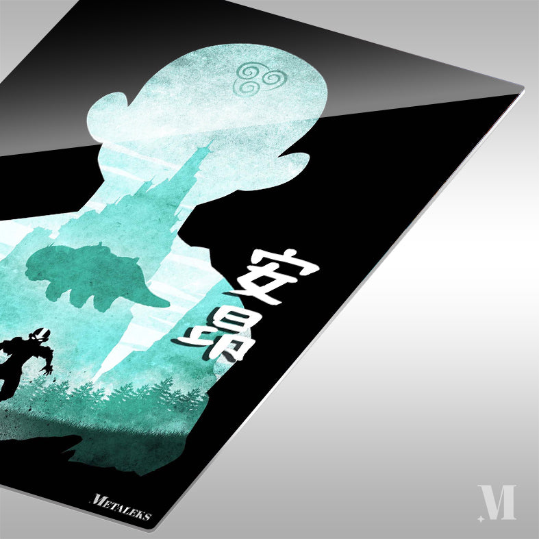 Minimalist Silhouette Aang 2