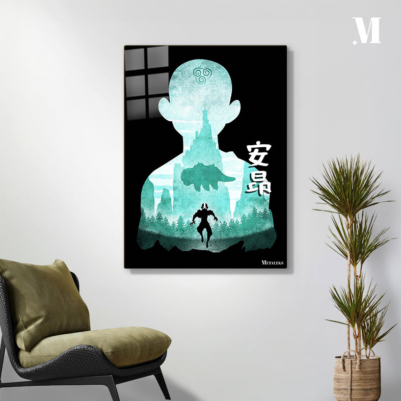 Minimalist Silhouette Aang 2