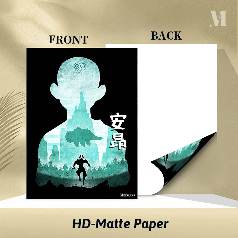 Minimalist Silhouette Aang 2