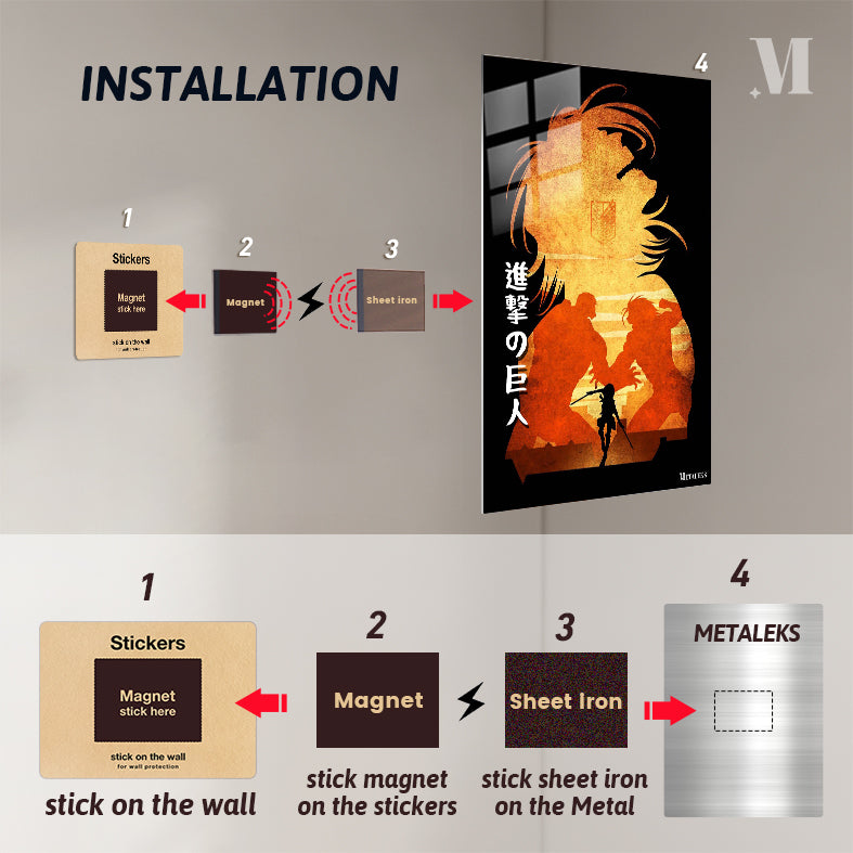 Minimalist Silhouette Attack on Titan 1