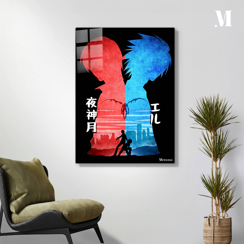 Minimalist Silhouette Death Note