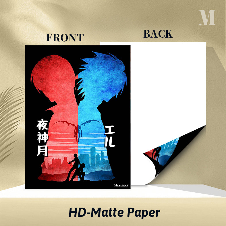 Minimalist Silhouette Death Note