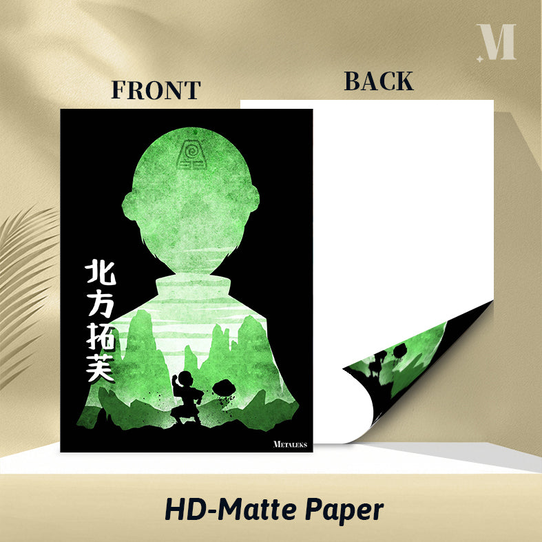 Minimalist Silhouette Toph 2