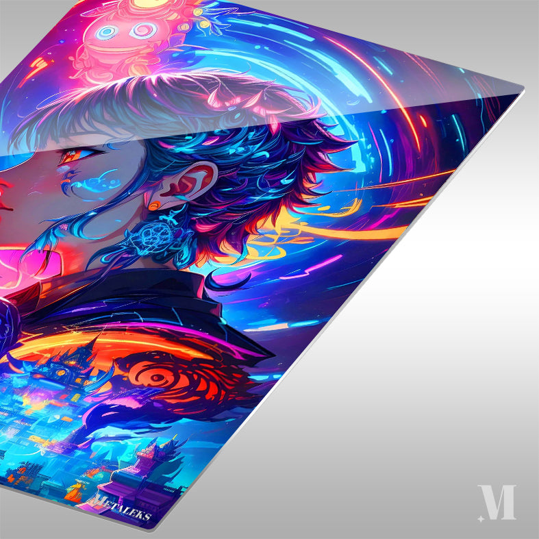 Motoko Gusanagi Ghost in the Shell Neon Art 4