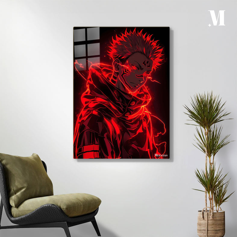 Neon-Sukuna-Red