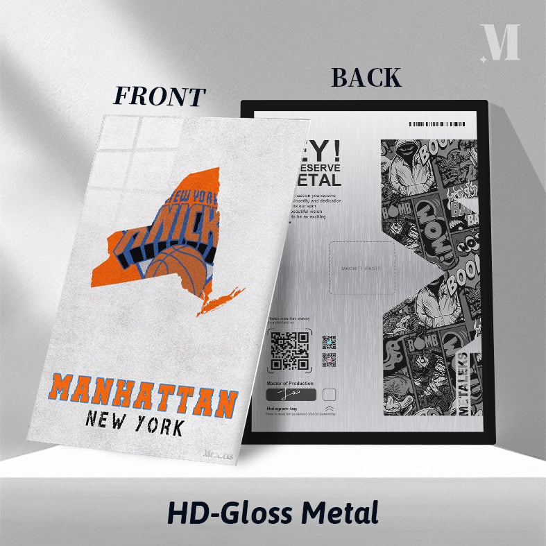 New York Knicks Manhattan New York State Map02