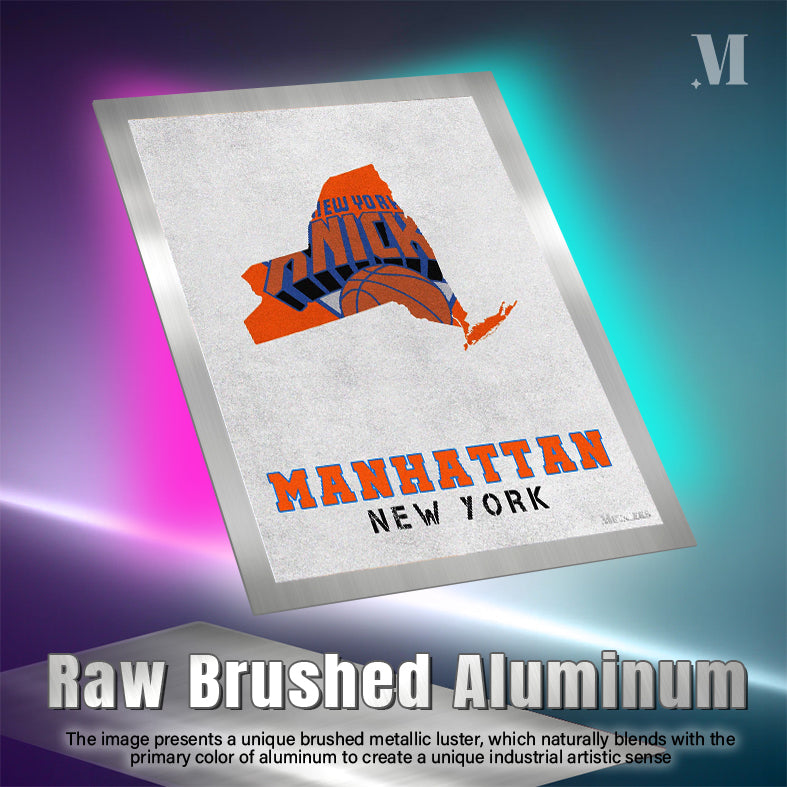 New York Knicks Manhattan New York State Map02