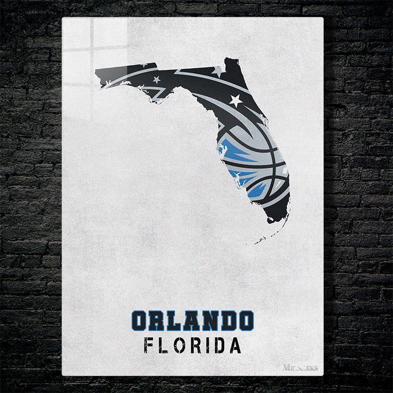 Orlando Magic Orlando Florida State Map