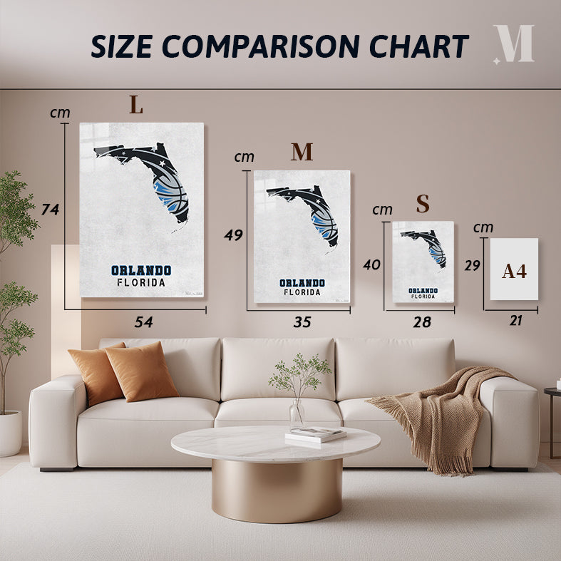 Orlando Magic Orlando Florida State Map