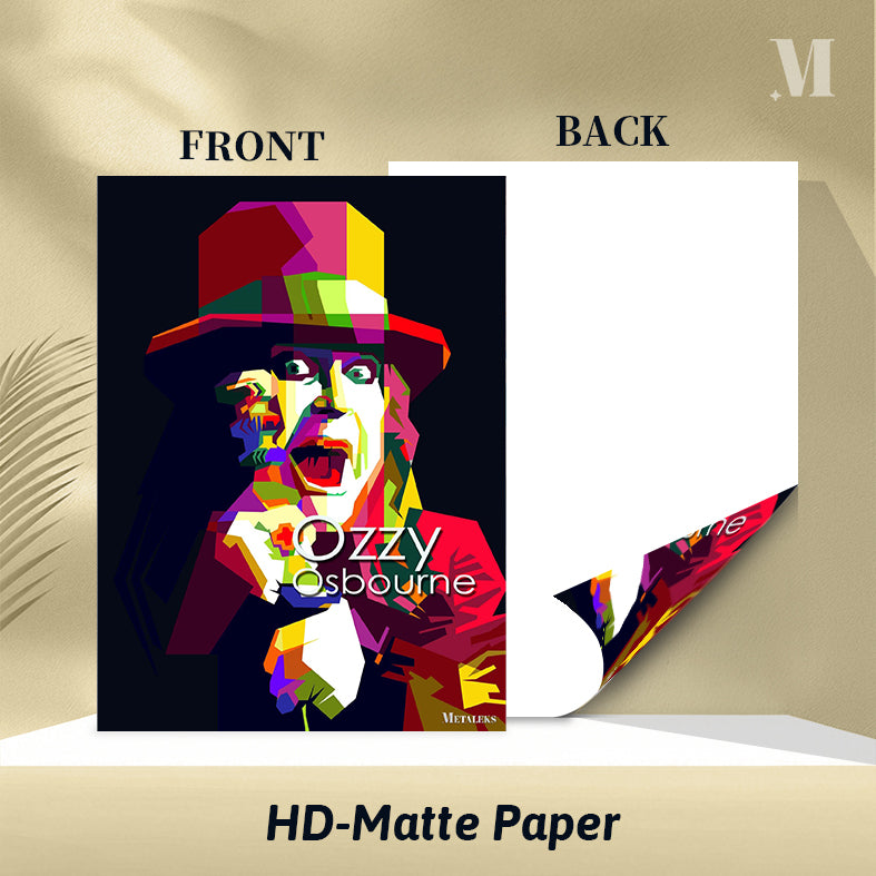 Ozzy Osbourne English Metal Dad Pop Art WPAP H0801-25