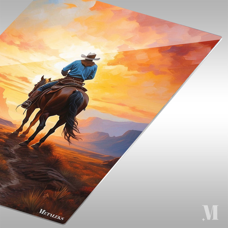 Painting of People Riding Horses