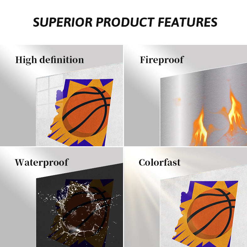 Phoenix Suns Phoenix Arizona State Map