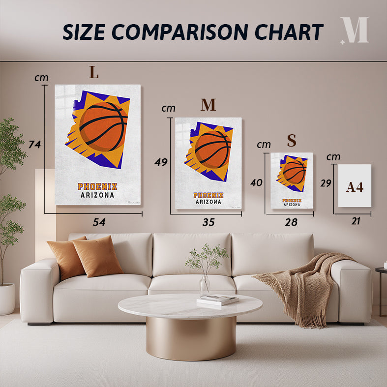 Phoenix Suns Phoenix Arizona State Map