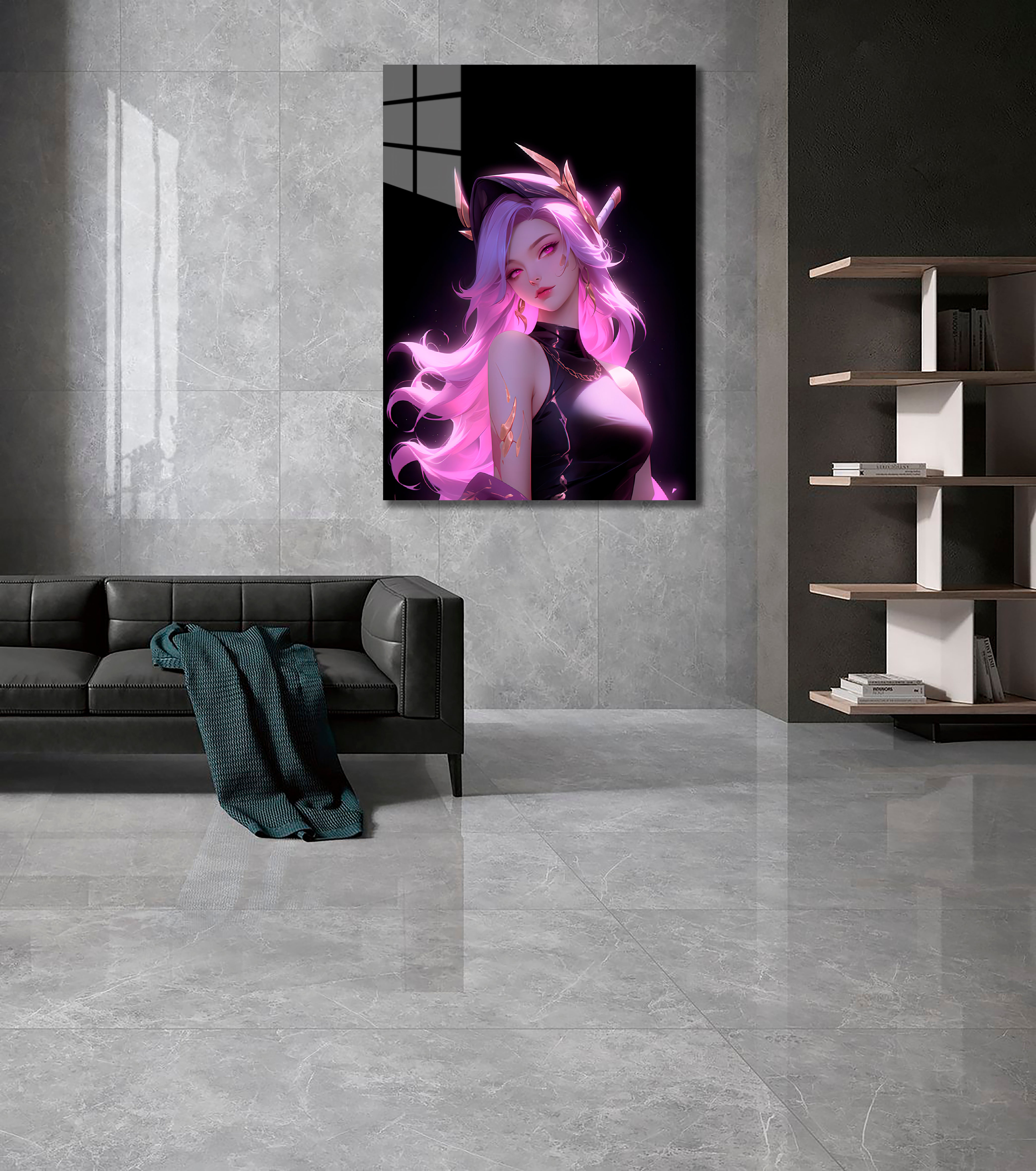 Purple Hair Beauty