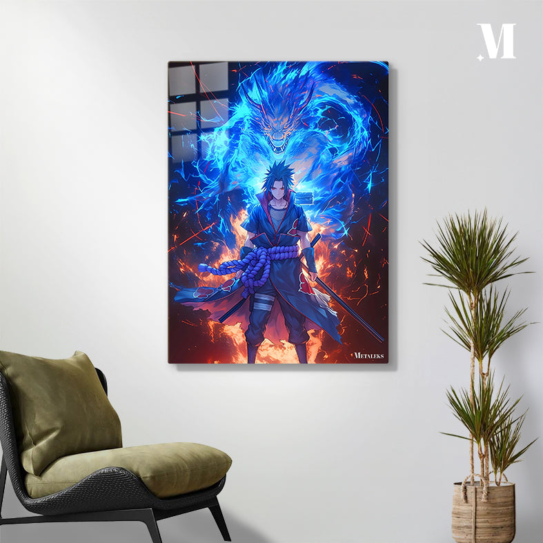R096 uchiha with dragon
