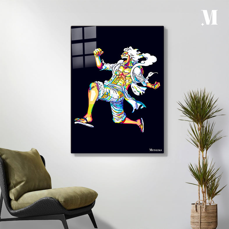 S055 Luffy Nika Wpap Art H0731-25