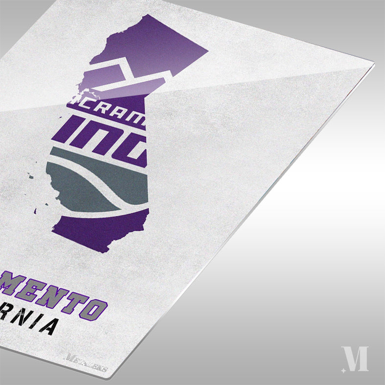 Sacramento Kings Sacramento California State Map
