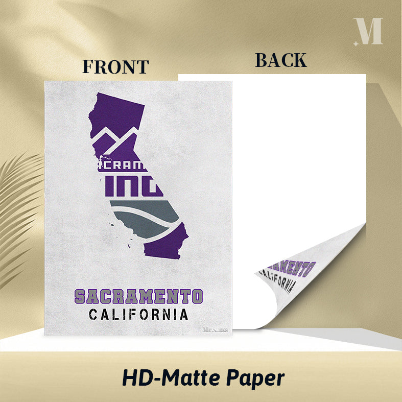 Sacramento Kings Sacramento California State Map