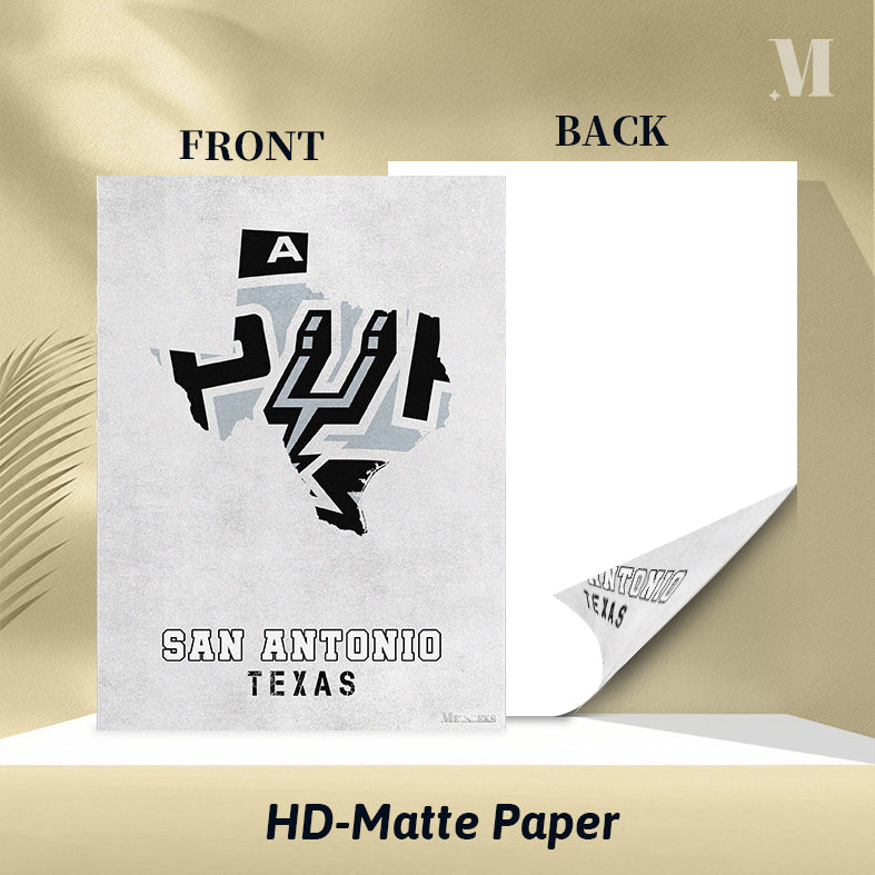San Antonio Spurs San Antonio Texas State Map