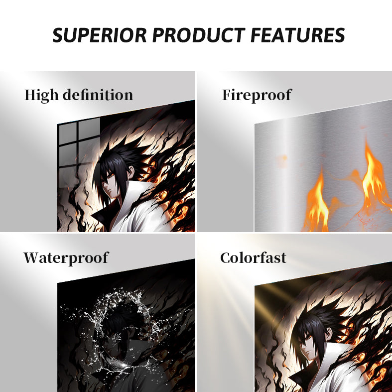 Sasuke Uciha Black Fire 3