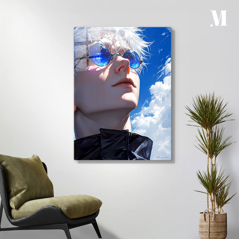 Satoru Gojo Sky Poster