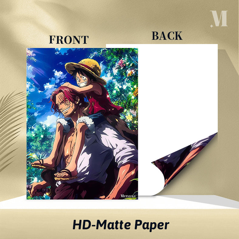 Shanks Luffy One Piece A0717