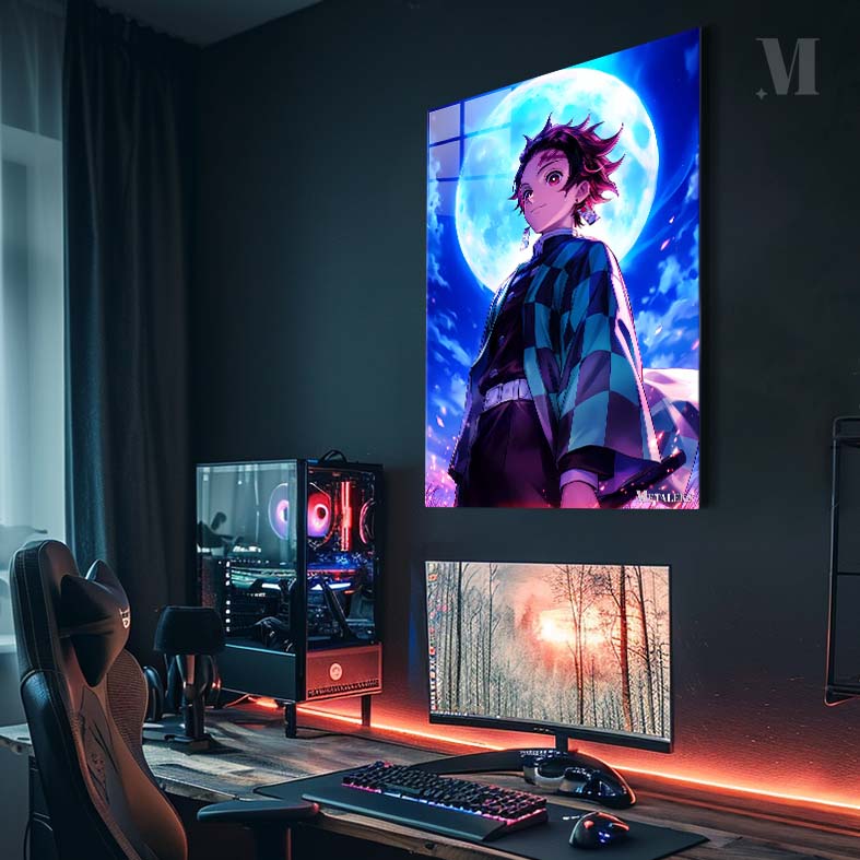Tanjiro Kamado Blue Moon _ Demon Slayer