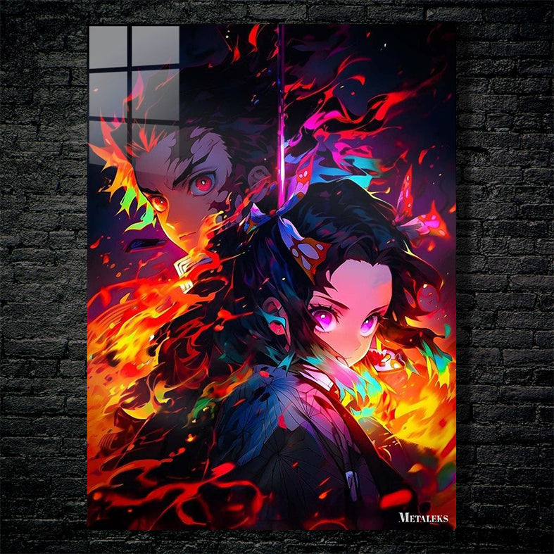 Tanjiro Kamado Shinobu Kocho Demon Slayer A0722