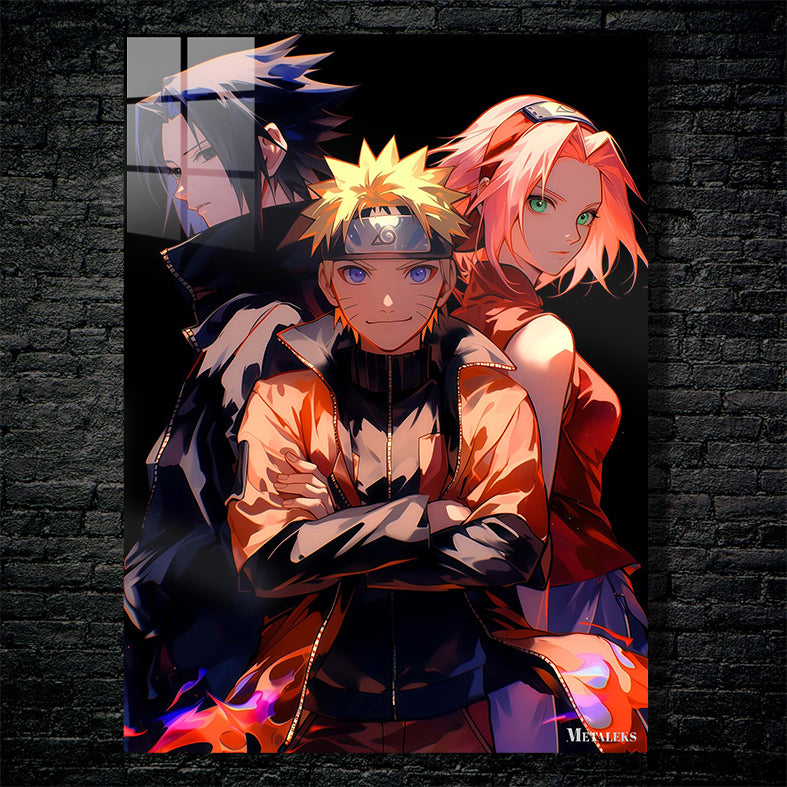 Team 7 Sasuke, Naruto, Sakura Anime Naruto