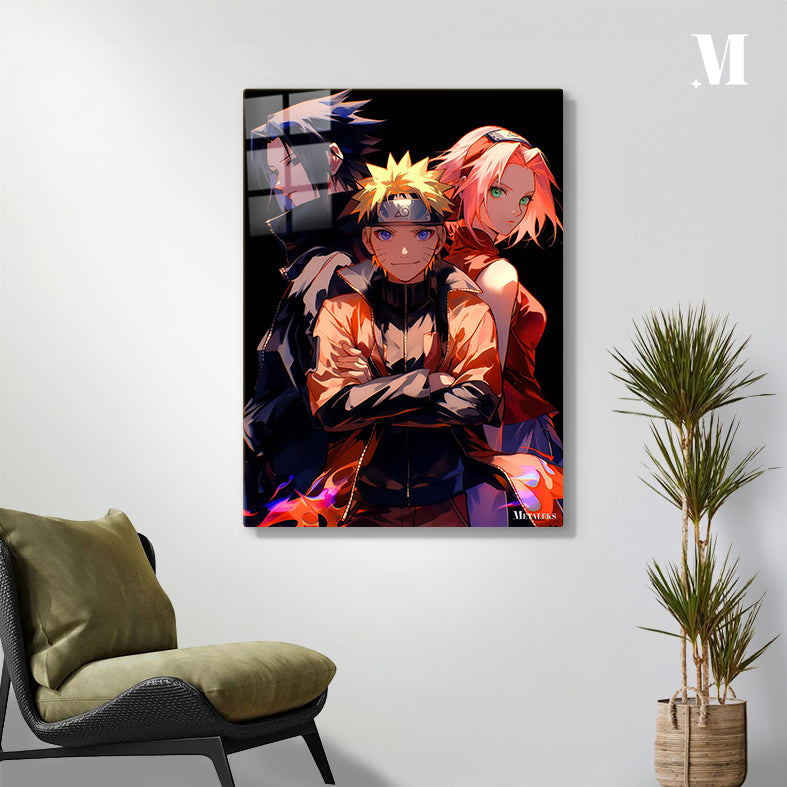 Team 7 Sasuke, Naruto, Sakura Anime Naruto