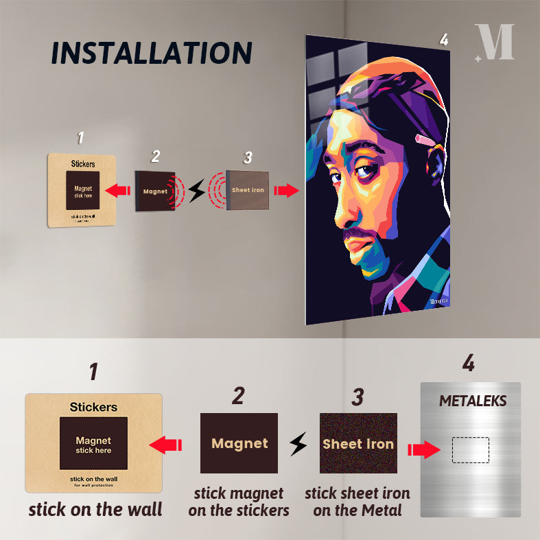 Tupac Shakur pop style