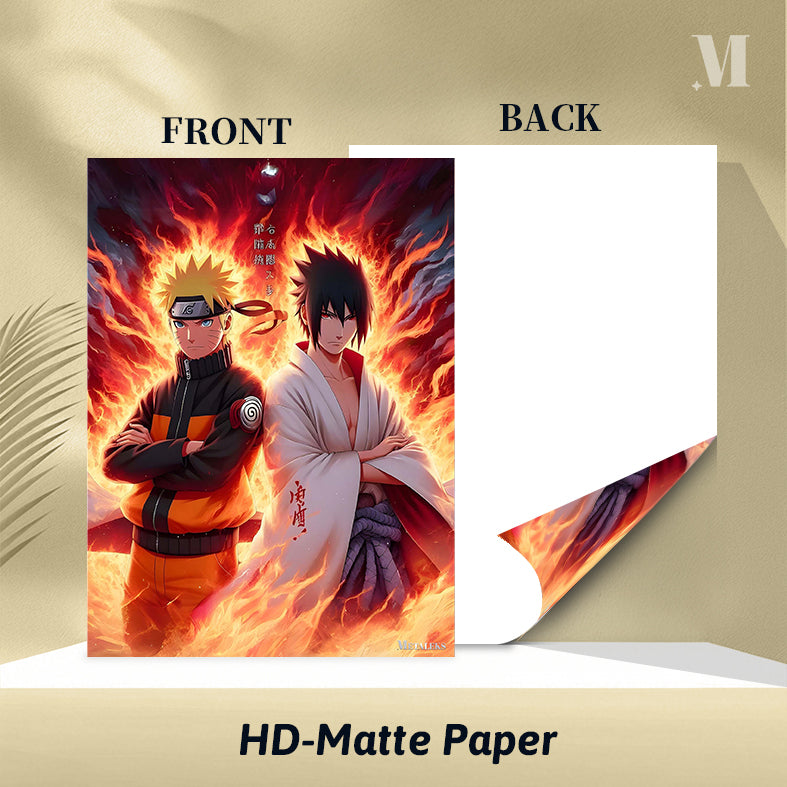 Uzumaki Naruto and Sasuke Uciha