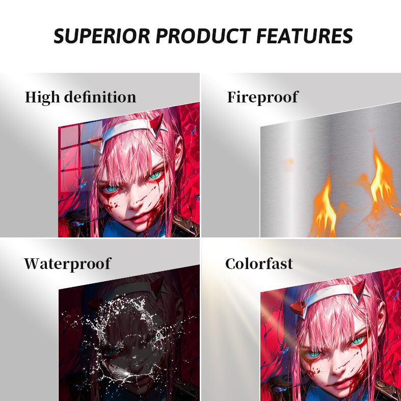 Zero Two Red Portrait