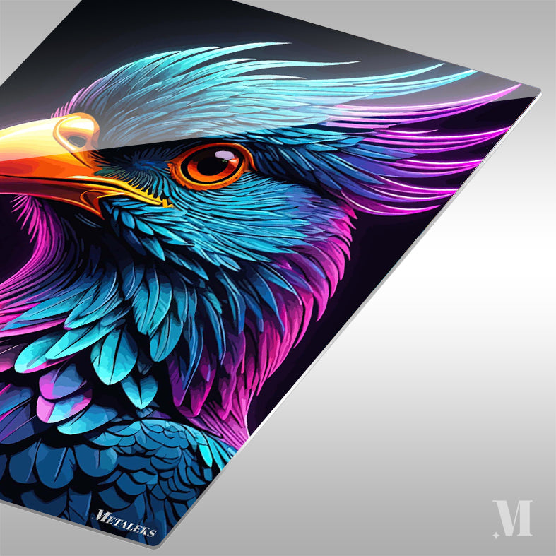 a half face bird