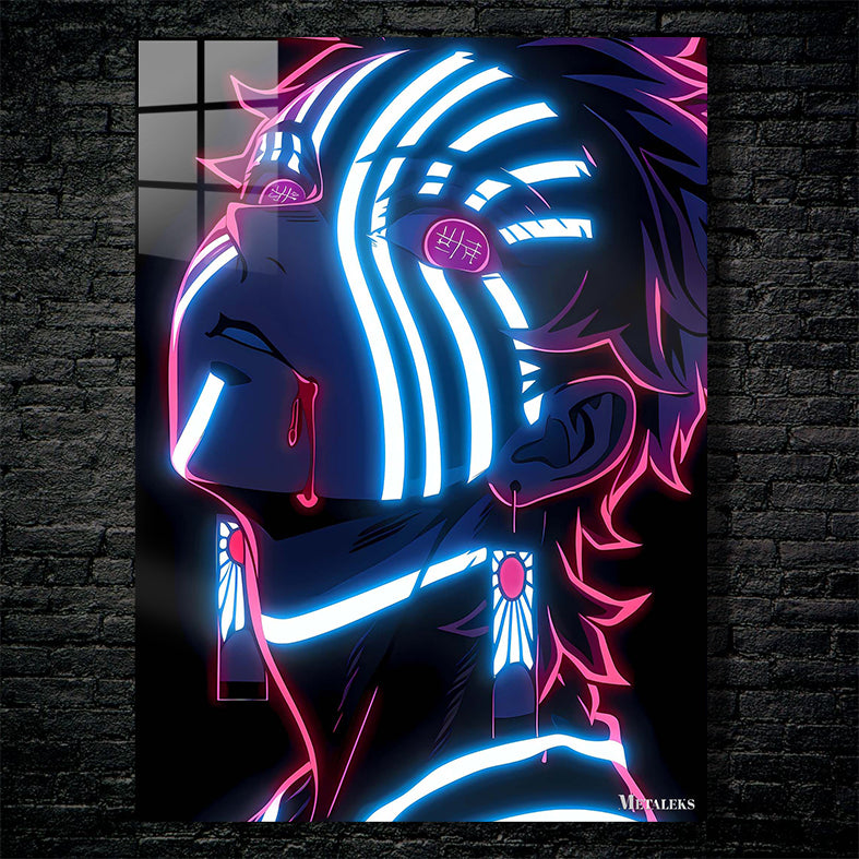 akaza neon art