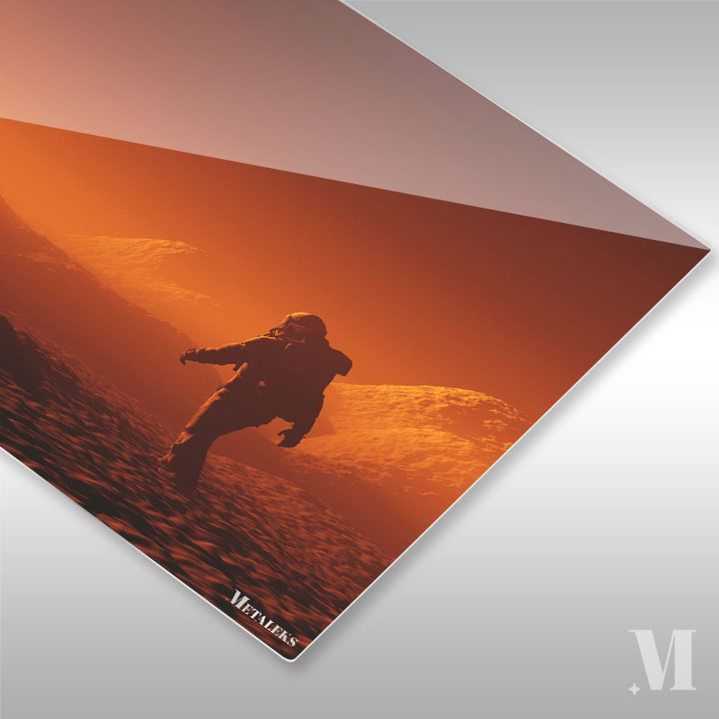 astronaut on the mars