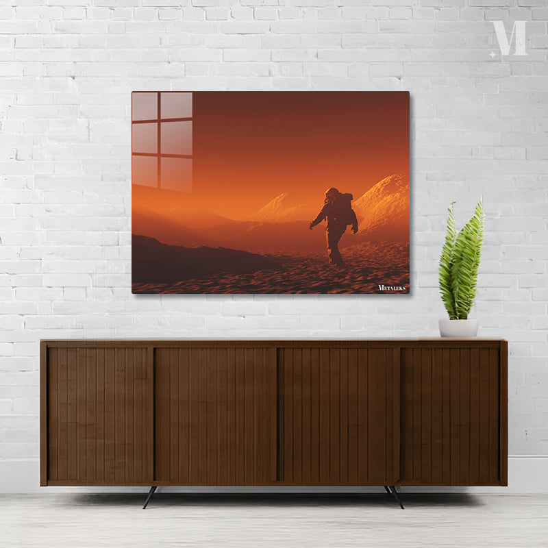 astronaut on the mars