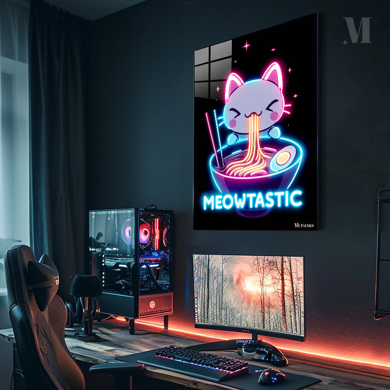 cat neon light CS082925