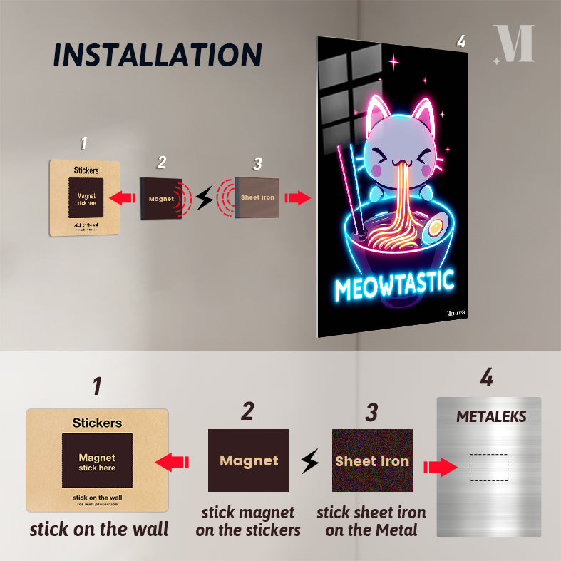 cat neon light CS082925