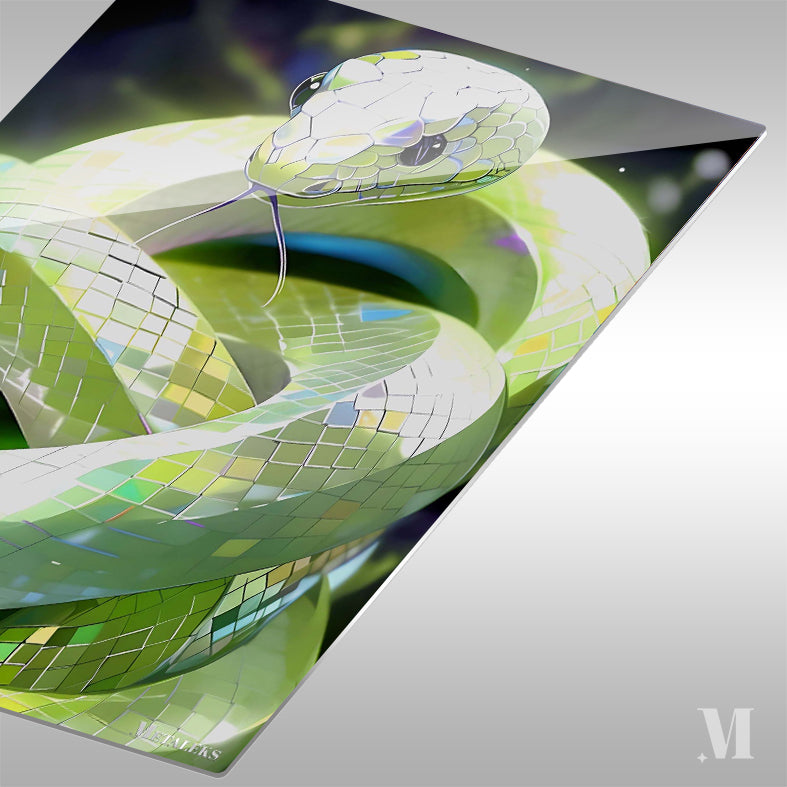 green viper snake