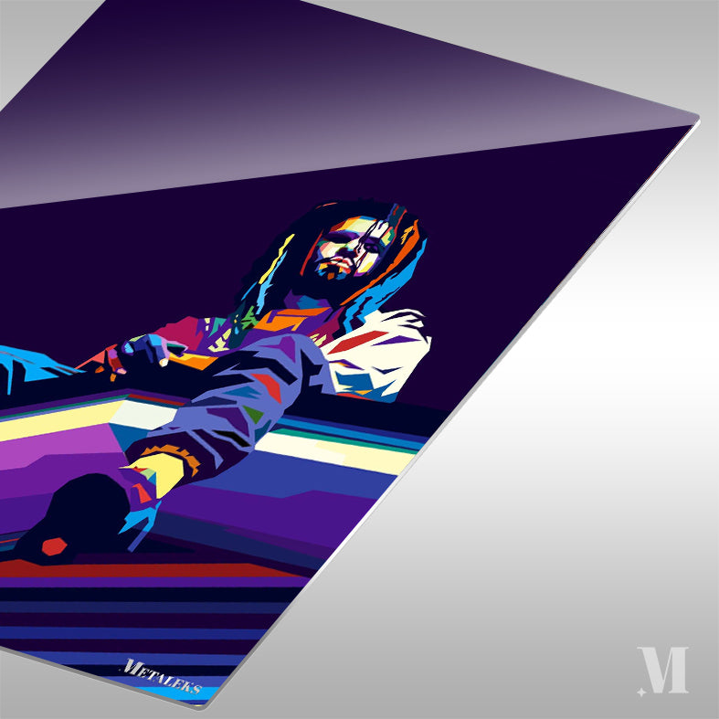 j cole rapper wpap art