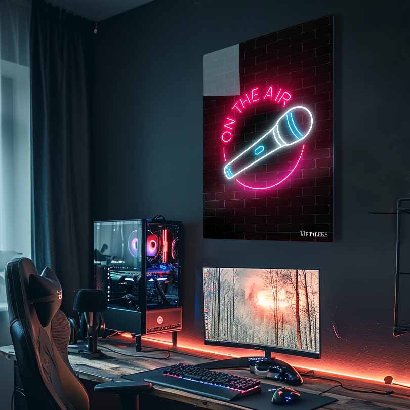 neon lamp microphone 05