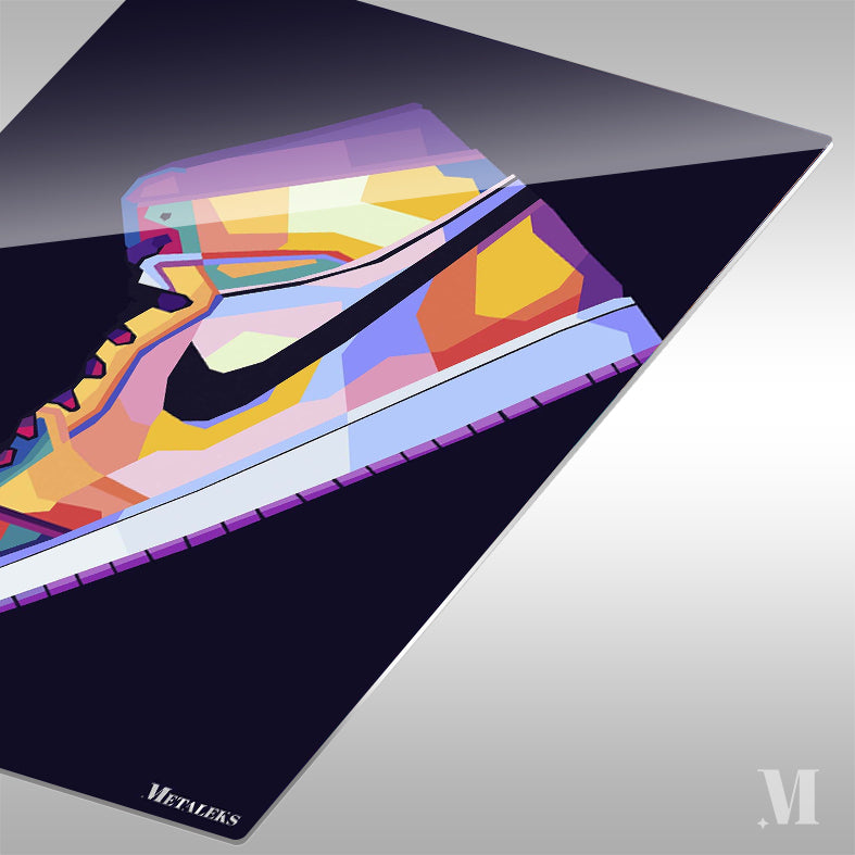 sneaker in pop art wpap