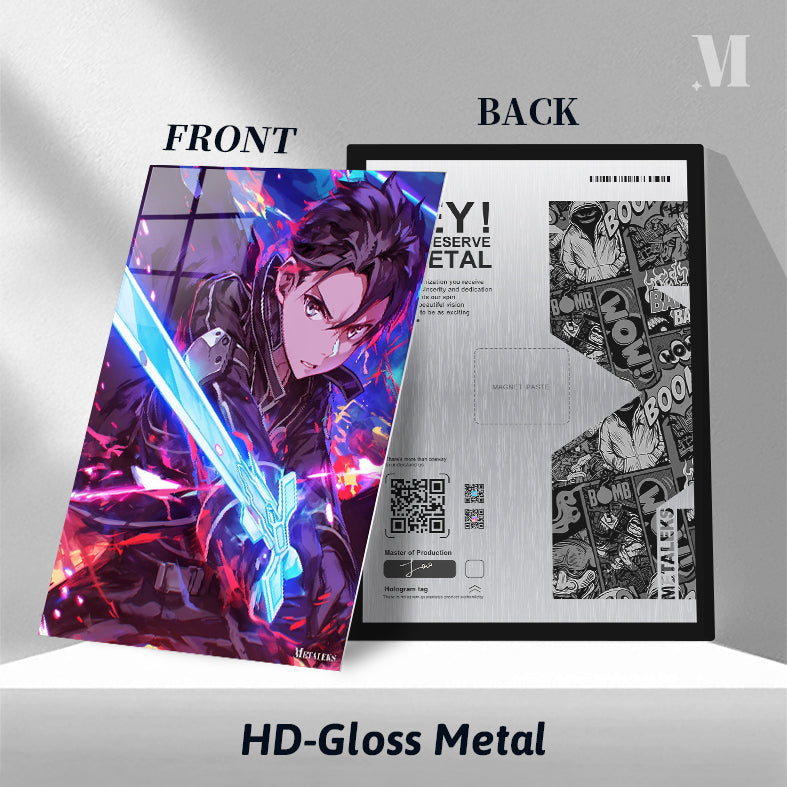 sword art oline kirito neon