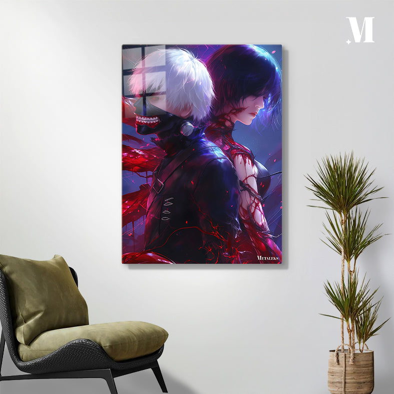 touka X Kaneki.TokyoGhoul