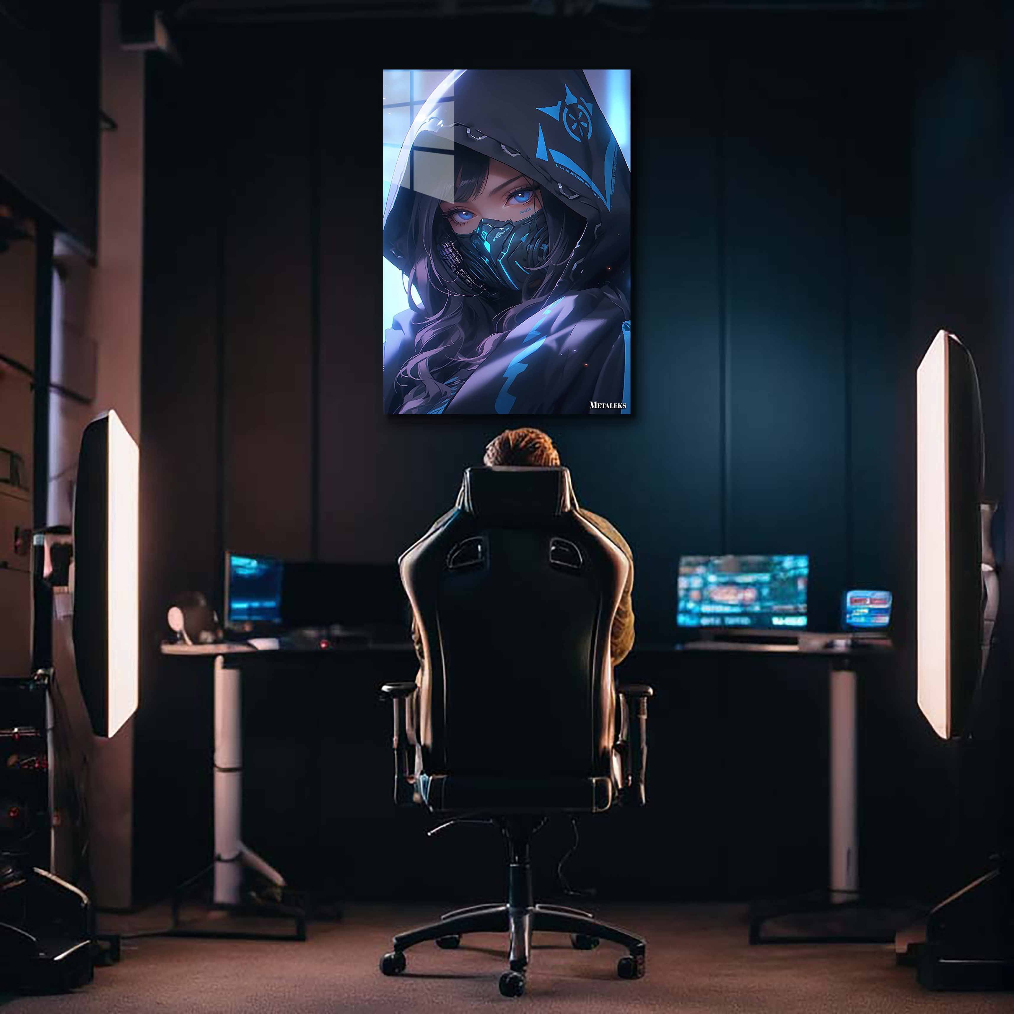 Blue Cyber-Ninja 5