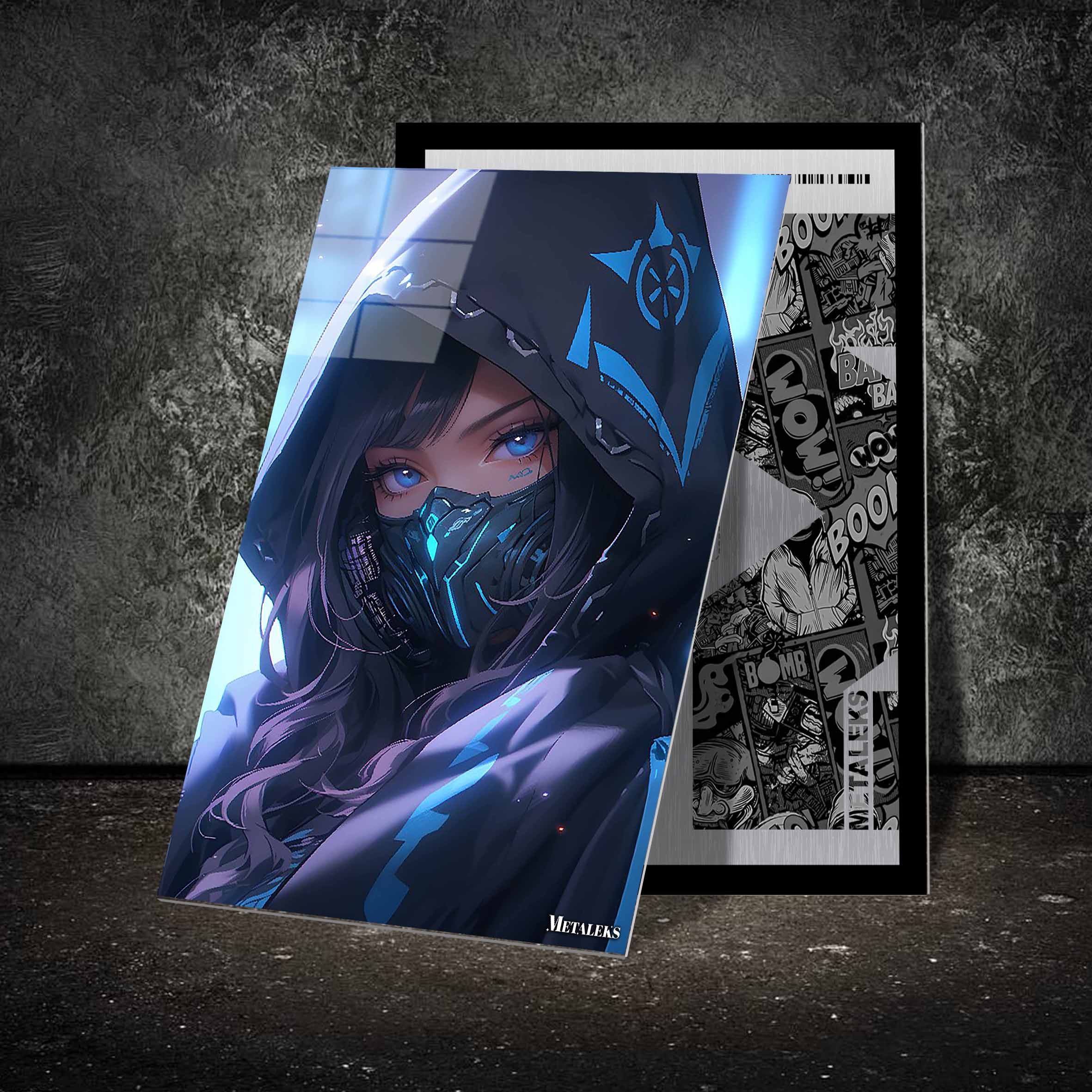 Blue Cyber-Ninja 5