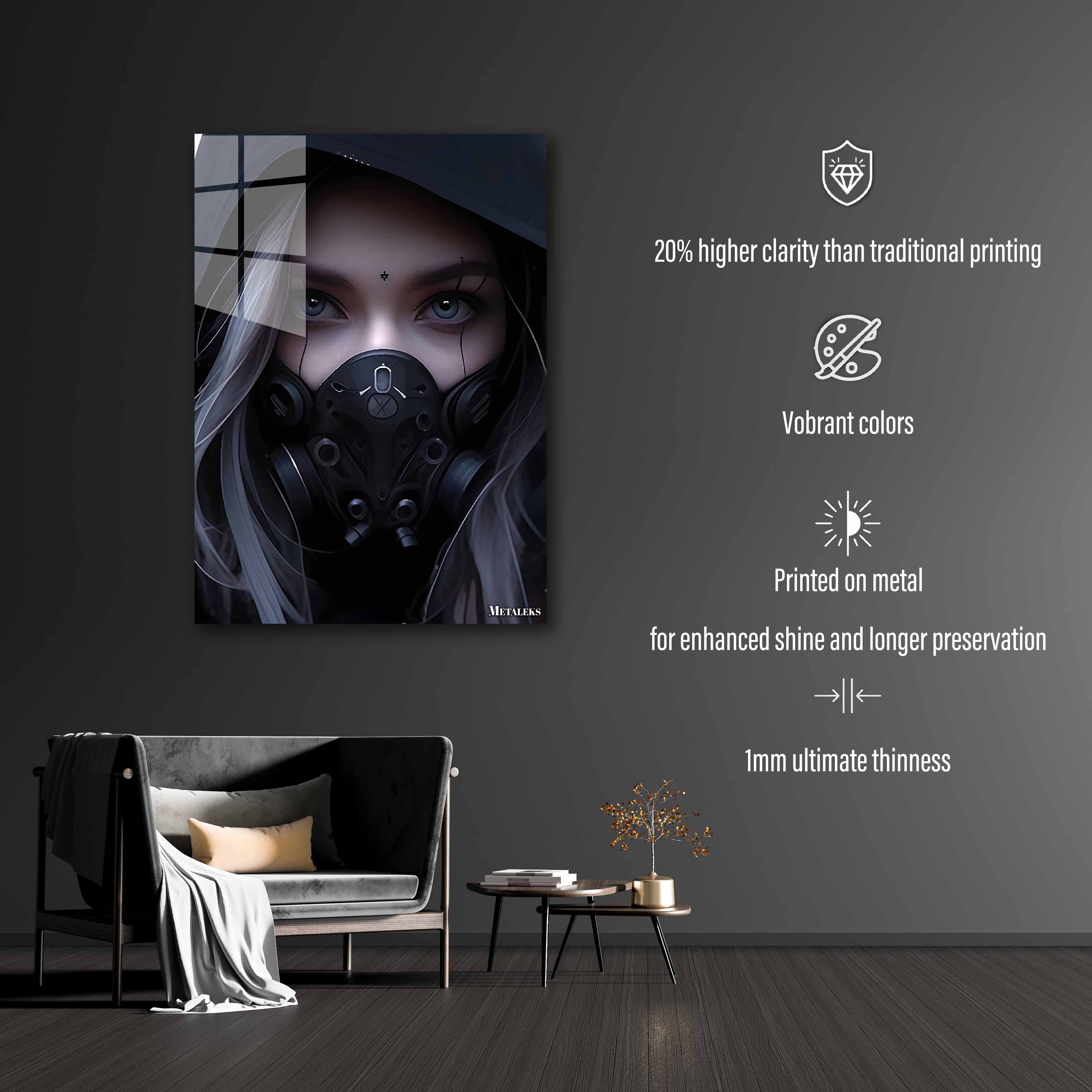 Masked Cyberpunk 4 (black)